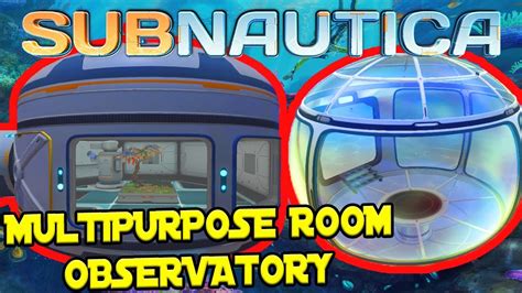 Subnautica Multipurpose Room Schematic Floorvery