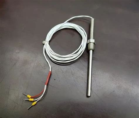 Bsp Pt100 Thermowell Temperature Sensor Pt100 Platinum Rtd 48 Off