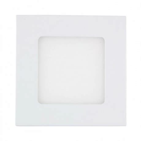 Panel LED Cuadrado De Empotrar 6W Luz Neutra Unilux