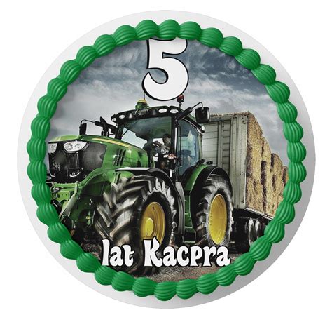 Op Atek Na Tort Traktor Farma X Gratis Allegro Pl