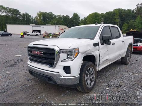 Report 3GTP9AEH4MG278085 GMC SIERRA 1500 2021 White Flexible Fuel - price and damage history