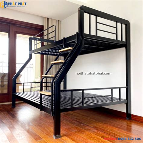 Giường tầng sắt GTS07, Cung Cấp Giường Sắt Giá Rẻ SL Lớn