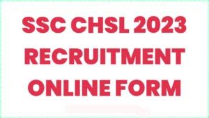 Ssc Chsl Vacancy Notification Apply Online Mantra Job Alert