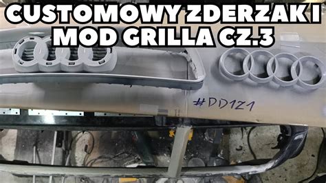 Audi A L Customowy Zderzak I Mod Grilla Cz Plaster Miodu Youtube