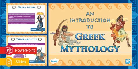 Greek Mythology Presentation | Greek Myths | Twinkl