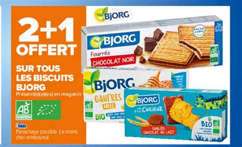 Promo Biscuits Bjorg Chez Carrefour Market Icatalogue Fr