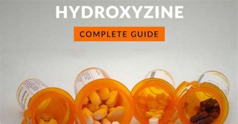 Hydroxyzine For Anxiety How It Works And Side Effects