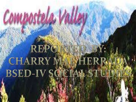 History of compostela valley