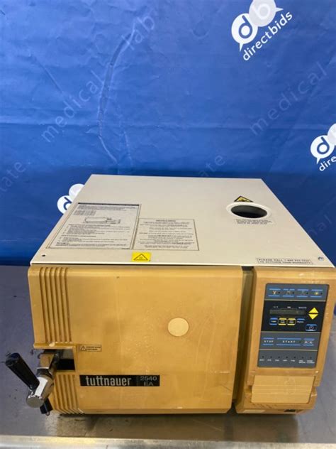 Tuttnauer 2540E Automatic Autoclave Sterilizer For Sale