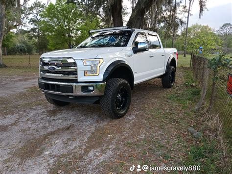 2017 Ford F 150 Lariat Fx4 Super Crew Cab With Custom Wheels And Tires