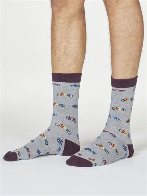 Chaussettes En Bambou Homme Paires Motif Formule