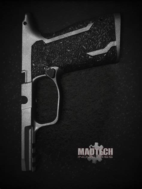 Hand Stippled P365 X Macro Grip Module Madtech Industries