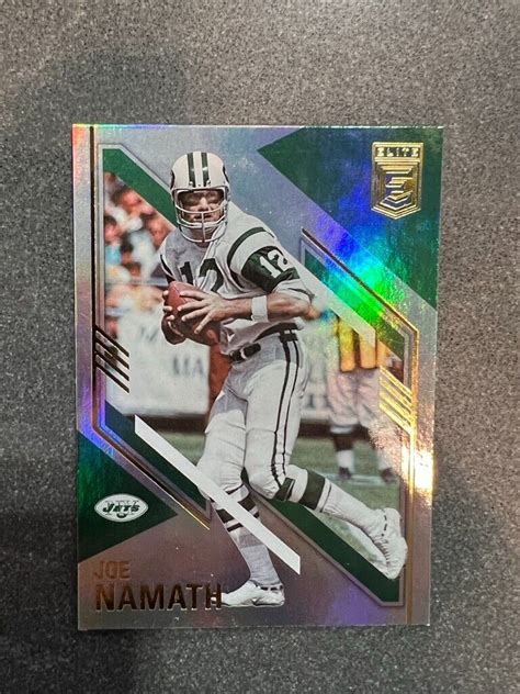 2021 Panini Donruss Elite 18 Joe Namath EBay