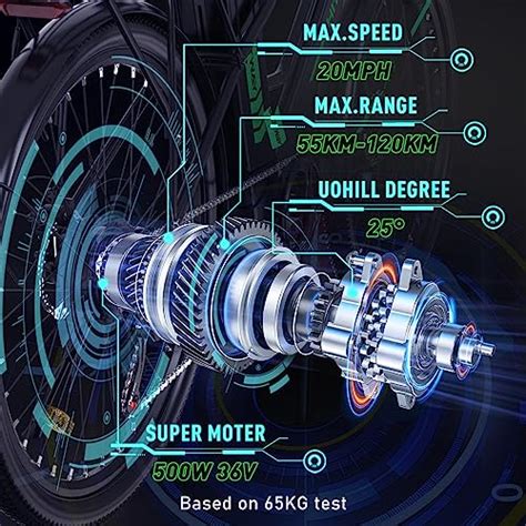 Hitway V Lo Lectrique Pour Adultes Cm X Cm Avec Moteur De