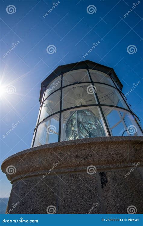 Headlight Lens of Lighthouse Stock Photo - Image of lens, design: 259883814