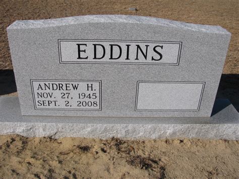 Andrew Hale Andy Eddins Find A Grave Memorial