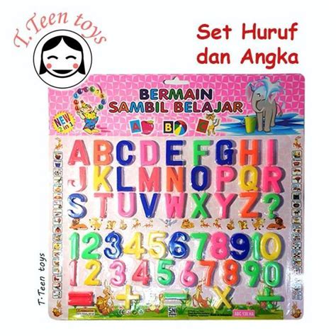 Jual Mainan Edukasi Abjad Dan Huruf Bermain Dan Belajar Abc 123 Di