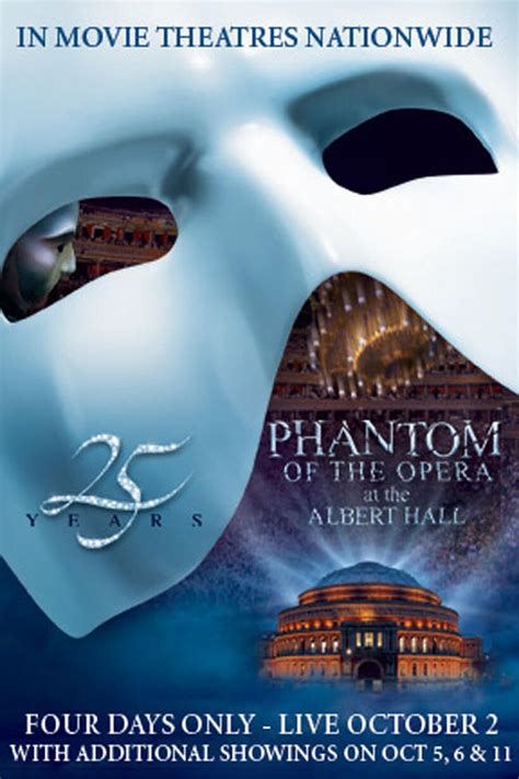 Phantom Of The Opera Th Anniversary Showtimes Fandango