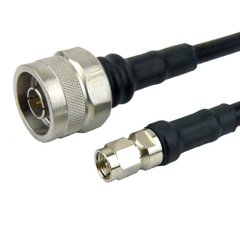 N Male To Sma Male Cable Lmr 240 Coax In 48 Inch With Times Microwave