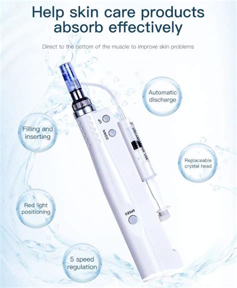 Newest No Pain Skin Lifting Anti Wrinkle Prp Injection Meso Gun