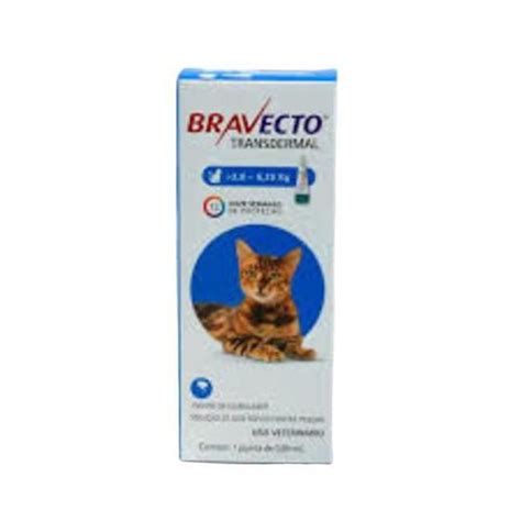 Bravecto Antipulgas Transdermal Para Gatos De A Kg Antipulga