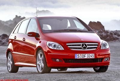 Mercedes Benz B Class W B Technical Specs Dimensions