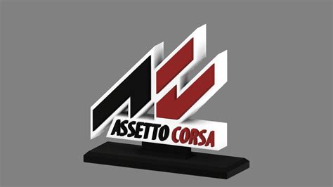 Assetto Corsa Logo 3d Model 3d Printable Cgtrader