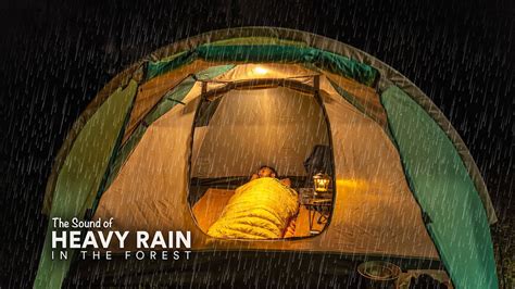 Camping Dalam Hujan Deras Pada Sore Hingga Malam Hari Masak Sup Di