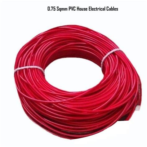 1 Core Electrical Pvc House Wire Size 0 75 Sqmm At Rs 1820 Roll In