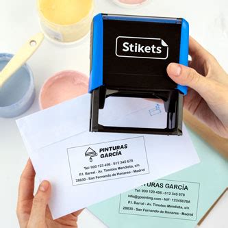 Sellos Para Empresas Personalizados Stikets