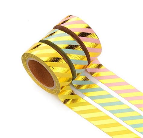 Washi tape foil dourado Fábrica de Cores