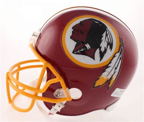 Washington Redskins Hogs Full Size Helmet Signed By 10 With Russ