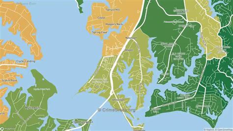 Solomons, MD Violent Crime Rates and Maps | CrimeGrade.org