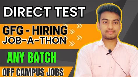 Direct Test Biggest Hiring 2023 Latest Off Campus Job Drive 2020 2021 2022 2023