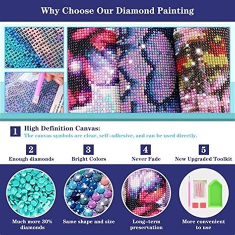 D Broderie Diamant Diy Peinture Diamant Plein Forage Kit Chasse Au