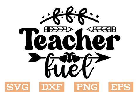 Teacher Fuel Svg Teacher Svg Graphic By Svg Design Hub · Creative Fabrica