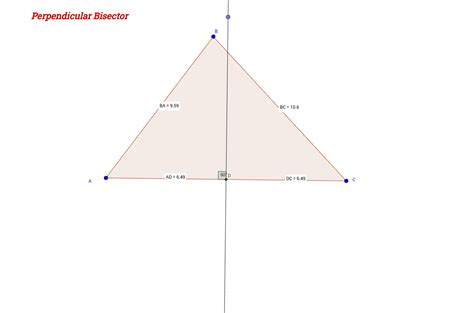 Special Segments In Triangles Geogebrabook