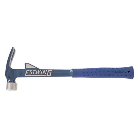 Estwing Oz Solid Steel Hammertooth Hammer With Blue Nylon Vinyl