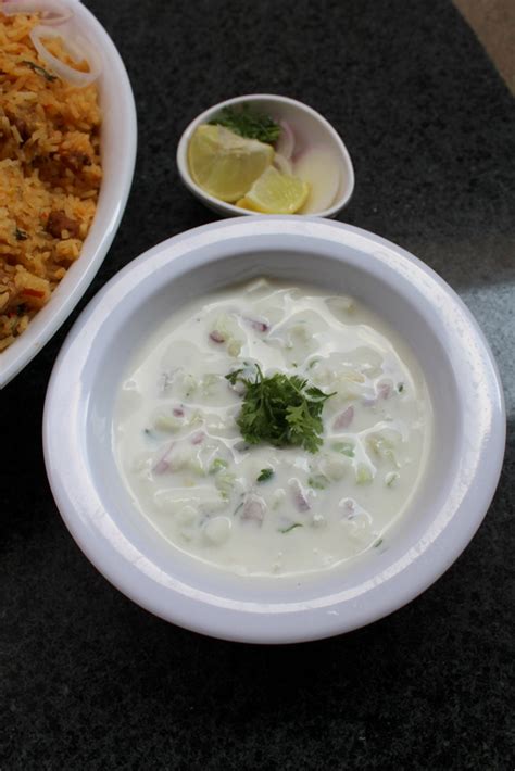 Cucumber Raita Recipe, Kheera Raita - Yummy Indian Kitchen