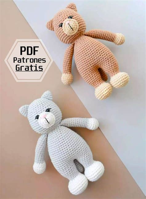 Amigurumi Gracie el gatito PDF Patrón Gratis Lovelycraft Amigurumis