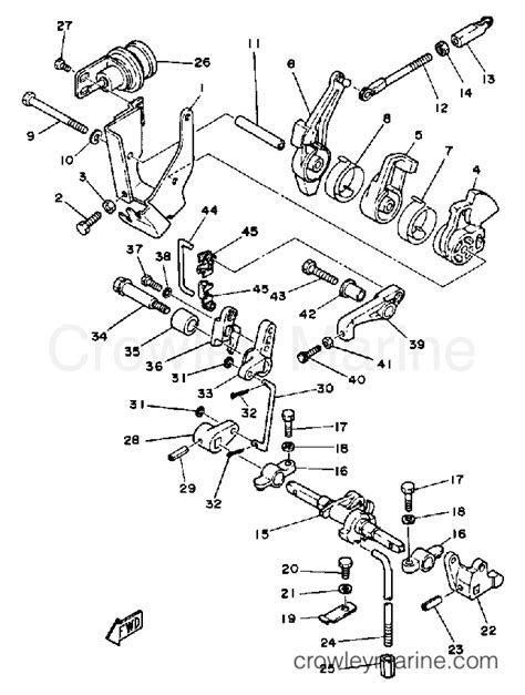 Control Engine Outboard Hp Esg Crowley Marine