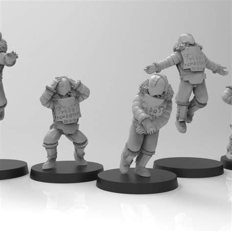 3d Printable Lunar Auxilia Slave Sorcerers Presupported By Thatevilone