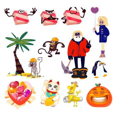 Creatures, characters and more... on Behance