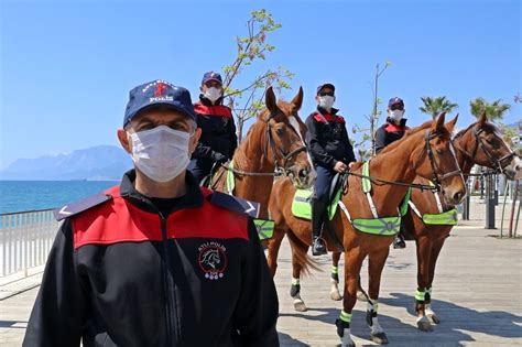 Dünyaca ünlü o sahili artık atlı polisler koruyor Manşet Türkiye