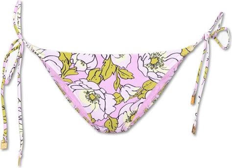 Tory Burch Floral Printed String Bikini Bottoms ShopStyle Two Piece