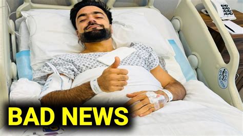 Rashid Khan Injury Rashid Khan Back Surgery Recovery Youtube