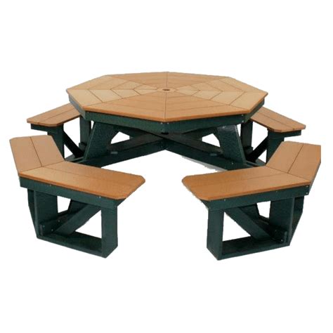 4FT Octagon Picnic Table - Patio Furniture Industries