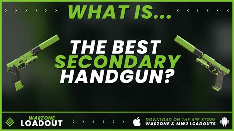 What Is The Best Secondary In Warzone 2 Warzone Loadout