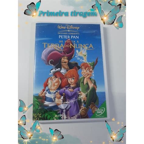 DVD Peter Pan em de volta à Terra do Nunca original Shopee Brasil