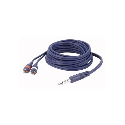 Kabel Mono banana 6 3mm 2 RCA muški 1 5mtr DAP Cijena Hrvatska